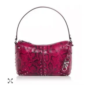 バッグ Michael Kors Astor Snake Pattern bag Astor Large Studded Snake Embossed Leather Shoulder Bag
